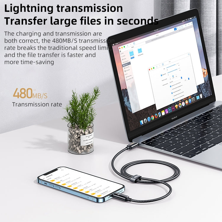 Type-C / USB-C to 8 Pin Charging Data Cable