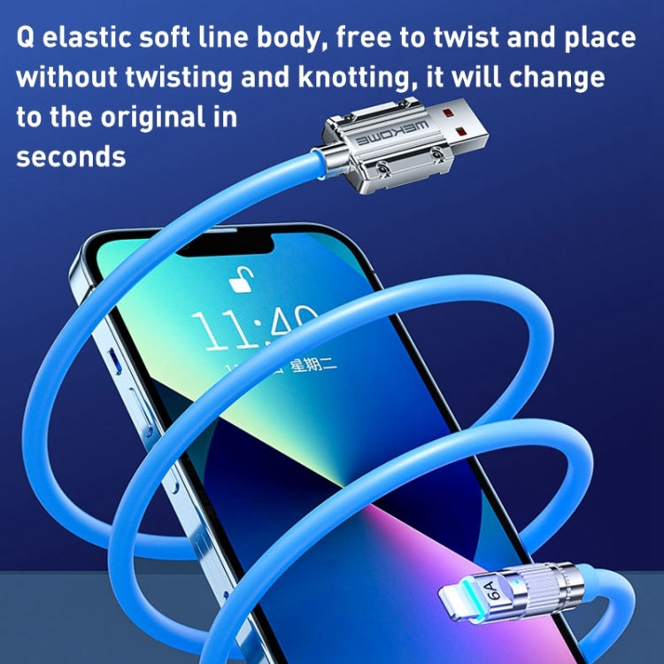 WK WDC-187 Qjie Series 20W USB-C/Type-C to 8 Pin Fast Charge Data Cable, Length: 1m��������������...