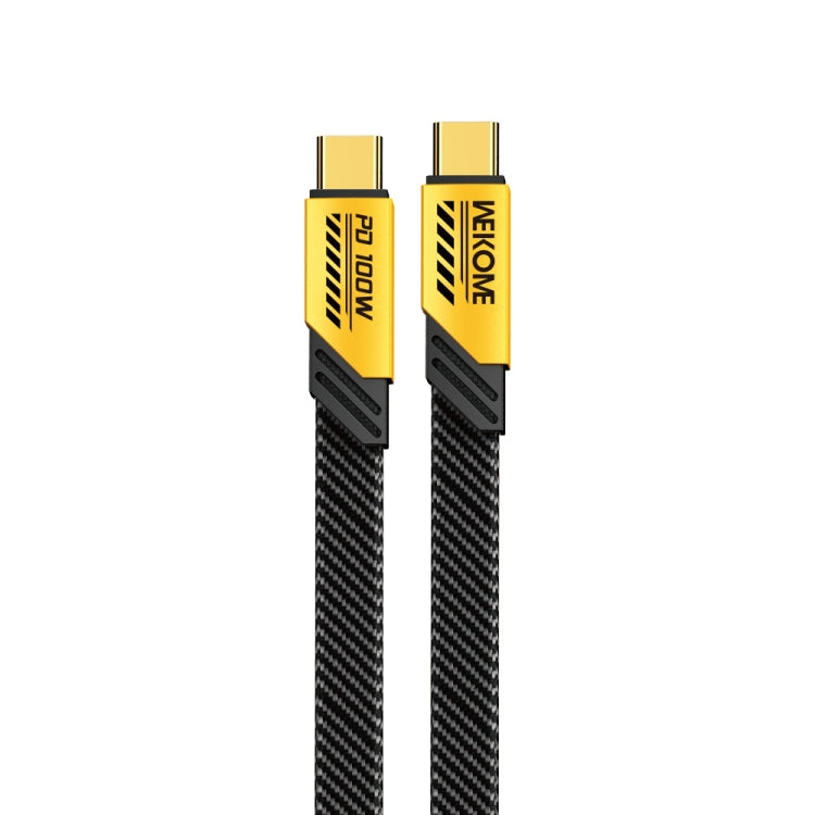 WK WDC-192 Mech Series 100W USB-C/Type-C to USB-C/Type-C Fast Charge Data Cable, Length: 1m������...
