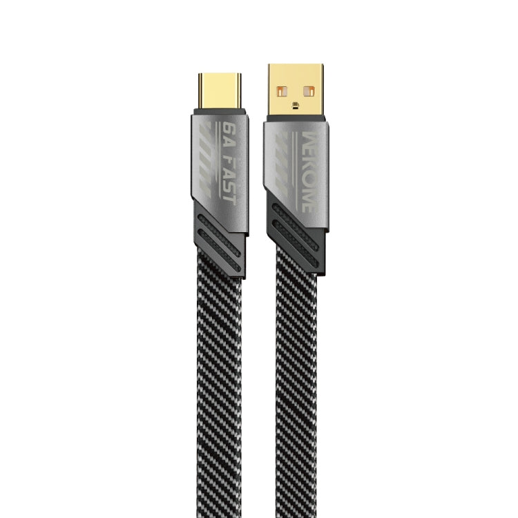 WK WDC-190a Mech Series 6A USB to USB-C/Type-C Fast Charge Data Cable, Length: 1m����������������...