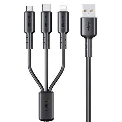 WEKOME WDC-02 3A 3 in 1 PVC Data Cable