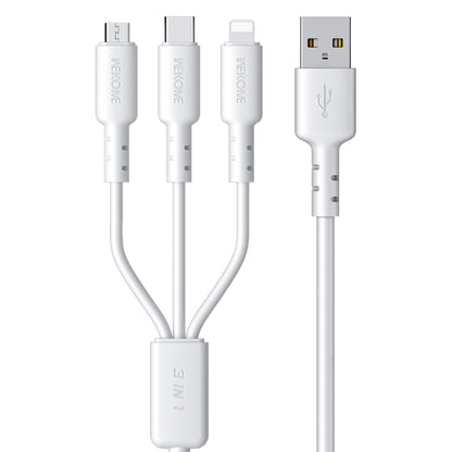 WEKOME WDC-02 3A 3 in 1 PVC Data Cable