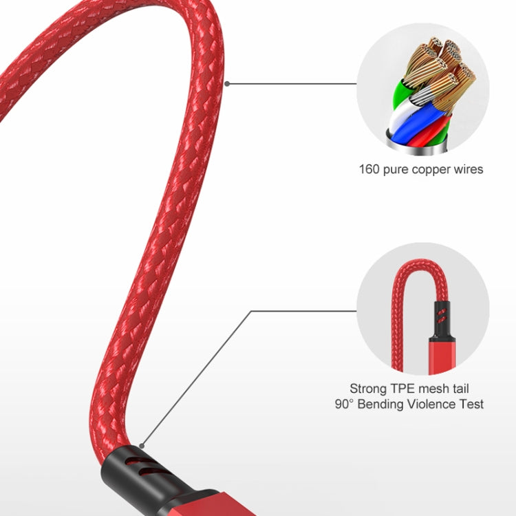 Orange Plug 3A 3 in 1 USB to Type-C / 8 Pin / Micro USB Fast Charging Cable, Cable Length: 1.2m��...