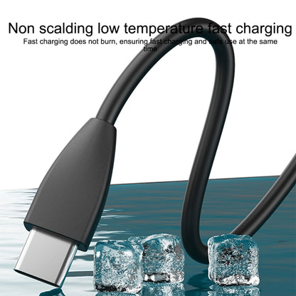 IVON CA87 USB to USB-C / Type-C TPE Fast Charge Data Cable, Cable Length: 1m, USB-C / Type-C