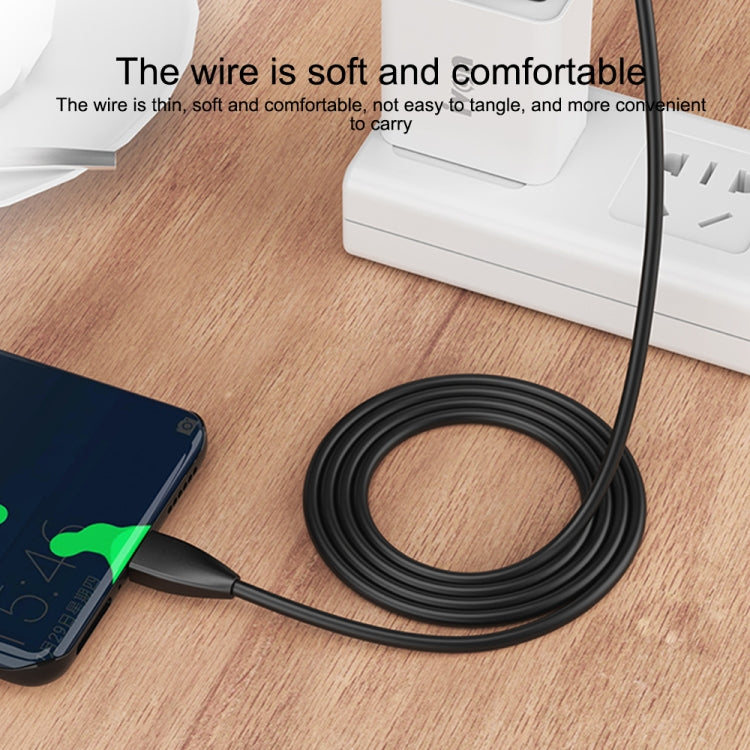 IVON CA87 USB to USB-C / Type-C TPE Fast Charge Data Cable, Cable Length: 1m, USB-C / Type-C