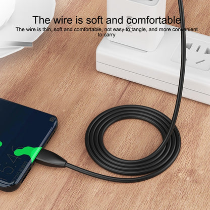 IVON CA87 USB to USB-C / Type-C TPE Fast Charge Data Cable, Cable Length: 1m, USB-C / Type-C