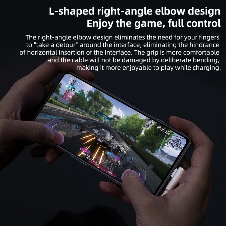 Original Xiaomi 6A USB to USB-C / Type-C 90 Degree Elbow Fast Charging Data Cable, Length: 1.5m��...