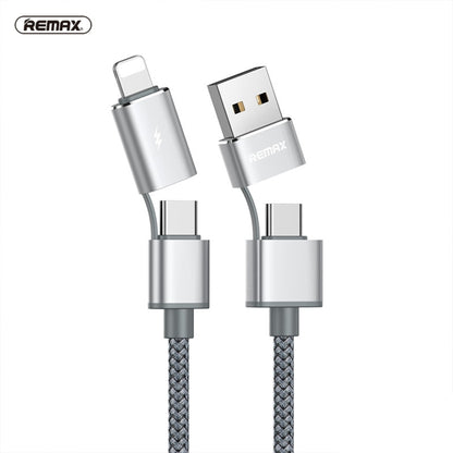 RC-020t 2.4A Aurora Series 4 in 1 Data Snyc Charging Cable