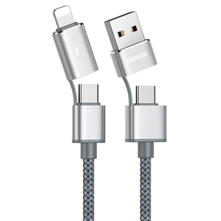 RC-020t 2.4A Aurora Series 4 in 1 Data Snyc Charging Cable