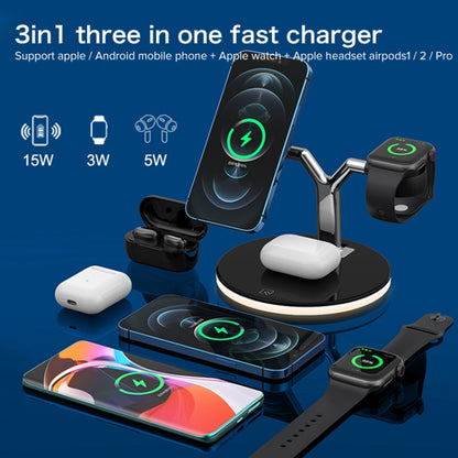 3 in 1 25W Multi-function Magnetic Wireless Charger