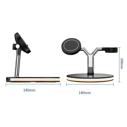 3 in 1 25W Multi-function Magnetic Wireless Charger
