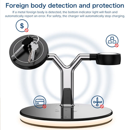 3 in 1 25W Multi-function Magnetic Wireless Charger