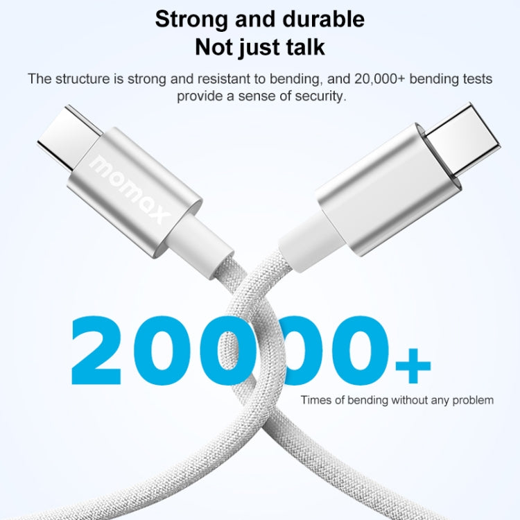 MOMAX DC30 1.5m USB-C / Type-C to USB-C / Type-C 60W Braided Data Sync Charge Cable��������������...