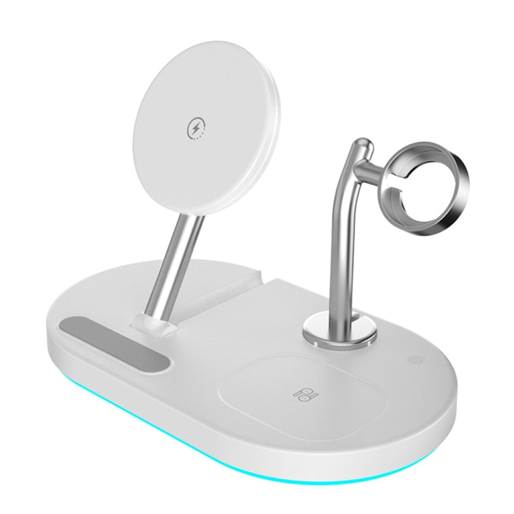 S20 4 in 1 15W Multifunctional Magnetic Wireless Charger with Night Light & Holder for Mobile Pho...