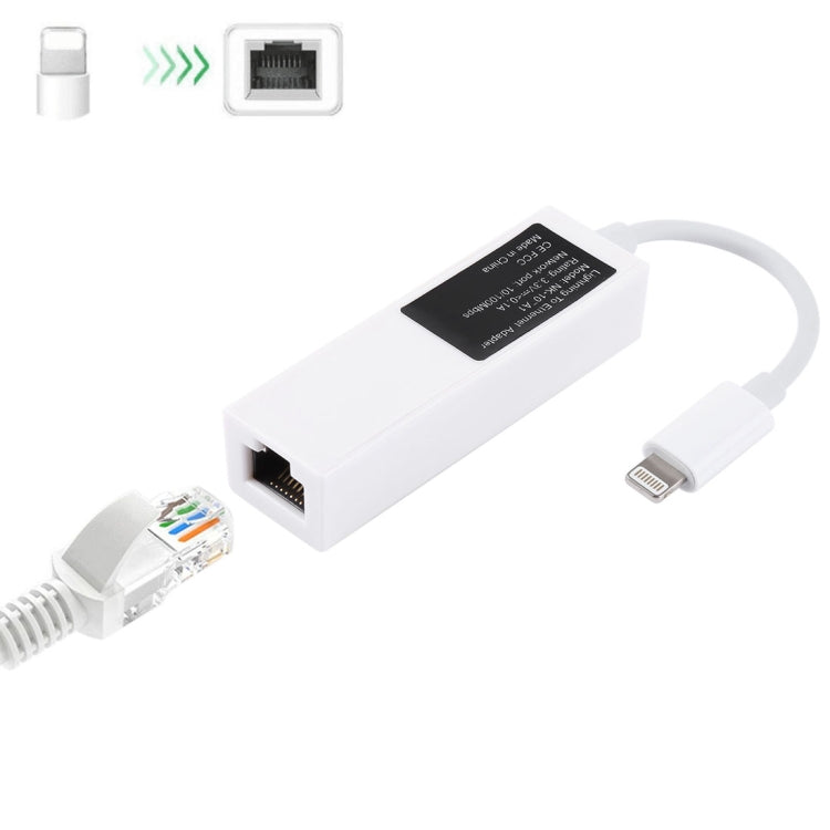 NK107A1 8 Pin to RJ45 Ethernet Network Adapter