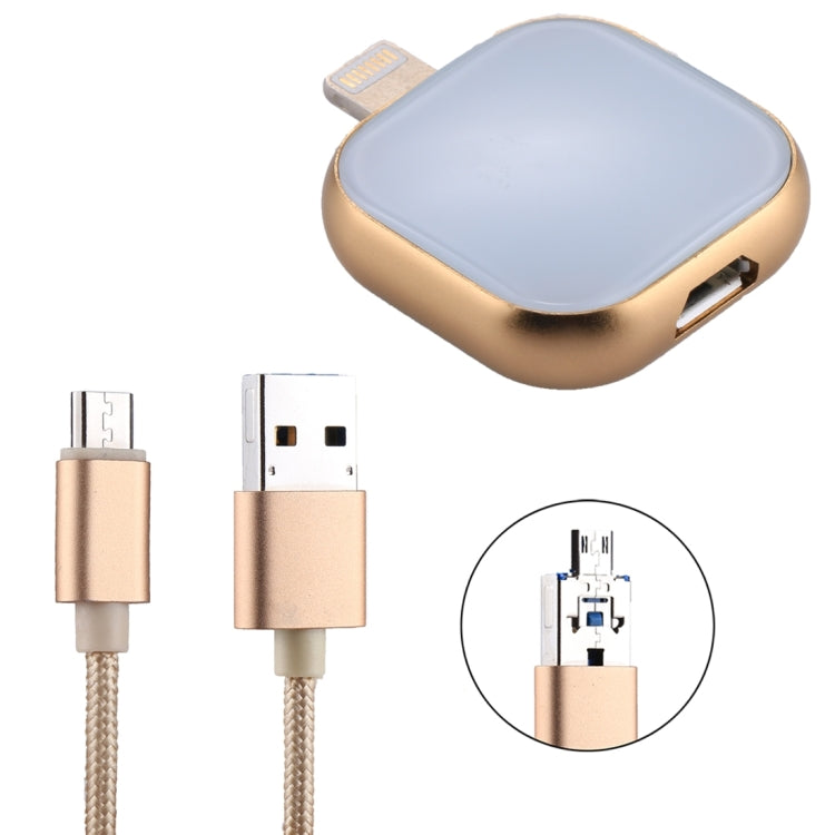 RQW-18S 8 Pin 64GB Multi-functional Flash Disk Drive with USB / Micro USB to Micro USB Cable�����...