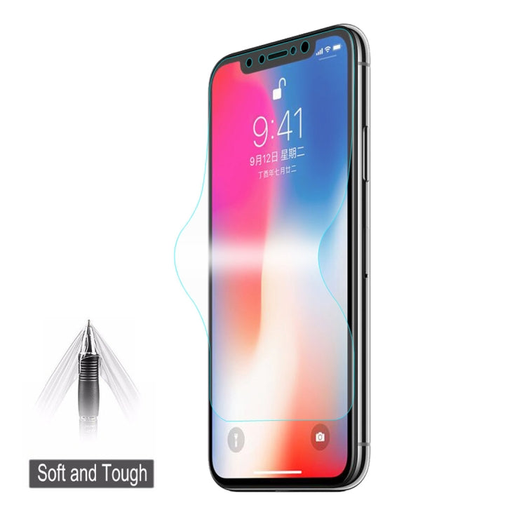 ENKAY Hat-Prince 0.1mm 3D Full Screen Protector Explosion-proof Hydrogel Film for iPhone XS, TPU+...