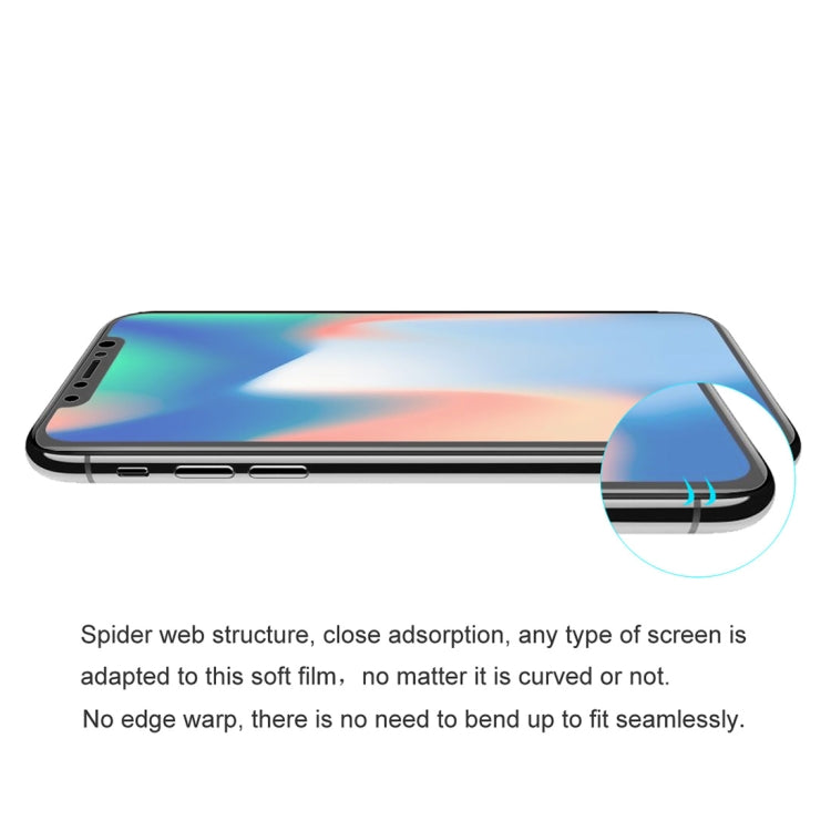 ENKAY Hat-Prince 0.1mm 3D Full Screen Protector Explosion-proof Hydrogel Film for iPhone XS, TPU+...