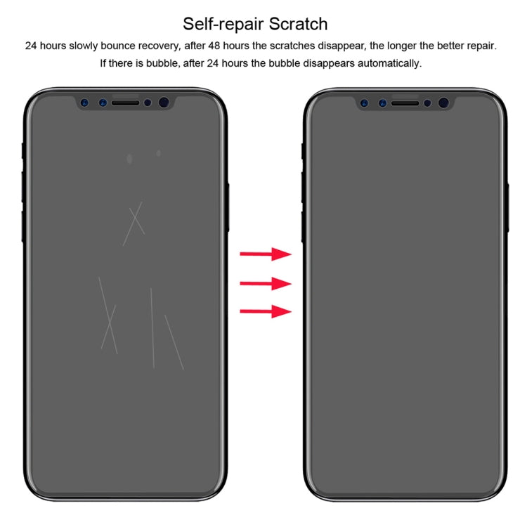 ENKAY Hat-Prince 0.1mm 3D Full Screen Protector Explosion-proof Hydrogel Film for iPhone XS, TPU+...