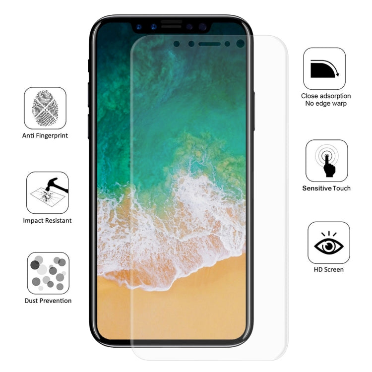 ENKAY Hat-Prince 0.1mm 3D Full Screen Protector Explosion-proof Hydrogel Film for iPhone XS, TPU+...