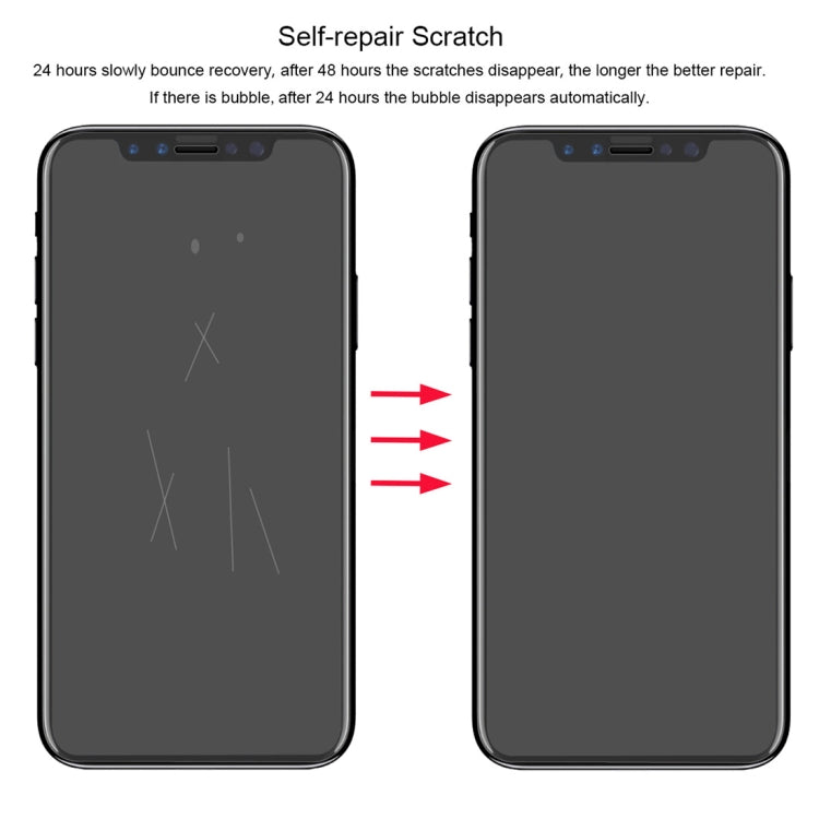 ENKAY Hat-Prince 0.1mm 3D Full Screen Protector Explosion-proof Hydrogel Film for  iPhone XS Max ...
