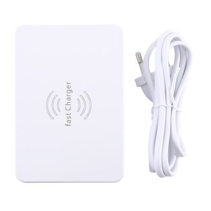 WLX-818F 6 in 1 10W QC3.0 Wireless Charging + USB-C / Type-C + 4 USB Ports Charger with Smart LCD...