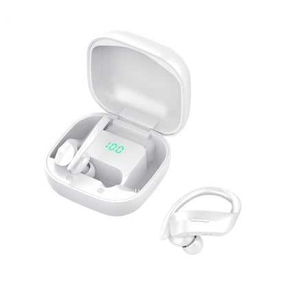 258 Wireless Ear-mounted Bluetooth Earphone with Charging Box & Digital Display, Support Touch & ...