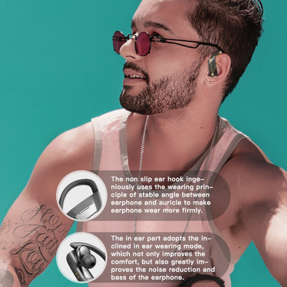 258 Wireless Ear-mounted Bluetooth Earphone with Charging Box & Digital Display, Support Touch & ...