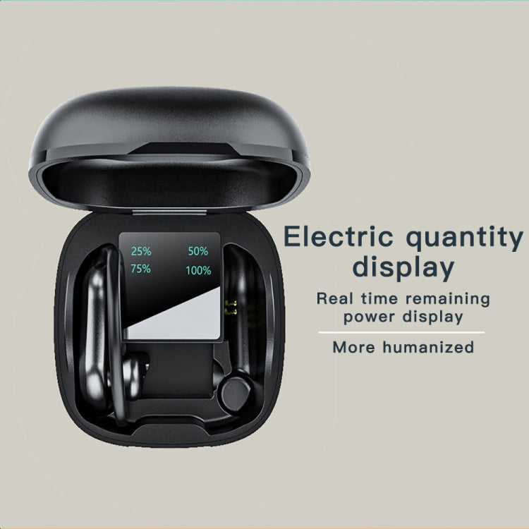 258 Wireless Ear-mounted Bluetooth Earphone with Charging Box & Digital Display, Support Touch & ...