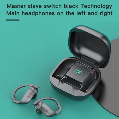 258 Wireless Ear-mounted Bluetooth Earphone with Charging Box & Digital Display, Support Touch & ...