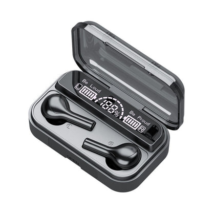 278 TWS External Noise Cancelling Touch Bluetooth Earphone with Charging Box, Support LED Power D...