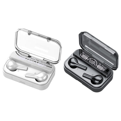 278 TWS External Noise Cancelling Touch Bluetooth Earphone with Charging Box, Support LED Power D...
