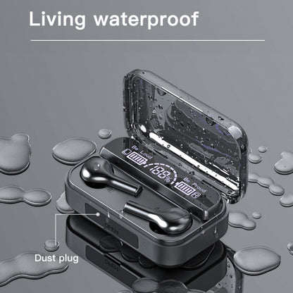 278 TWS External Noise Cancelling Touch Bluetooth Earphone with Charging Box, Support LED Power D...