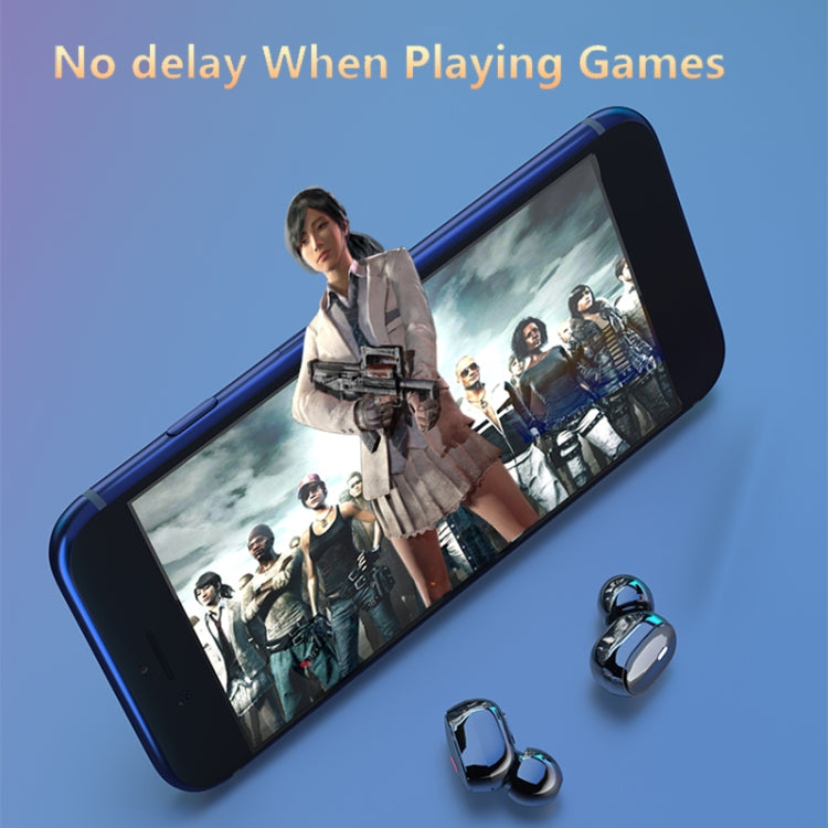 A9 TWS CVC8.0 and DSP Dual Noise Cancelling Bluetooth Earphone with Magnetic Charging Box & LED D...