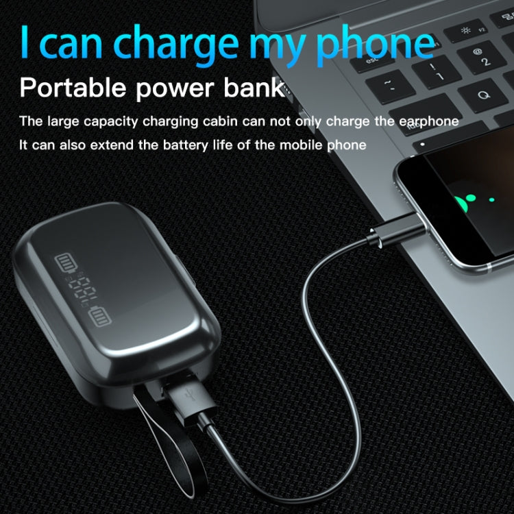 A13 TWS CVC8.0 and DSP Dual Noise Cancelling Touch Bluetooth Earphone with Charging Box, Support ...