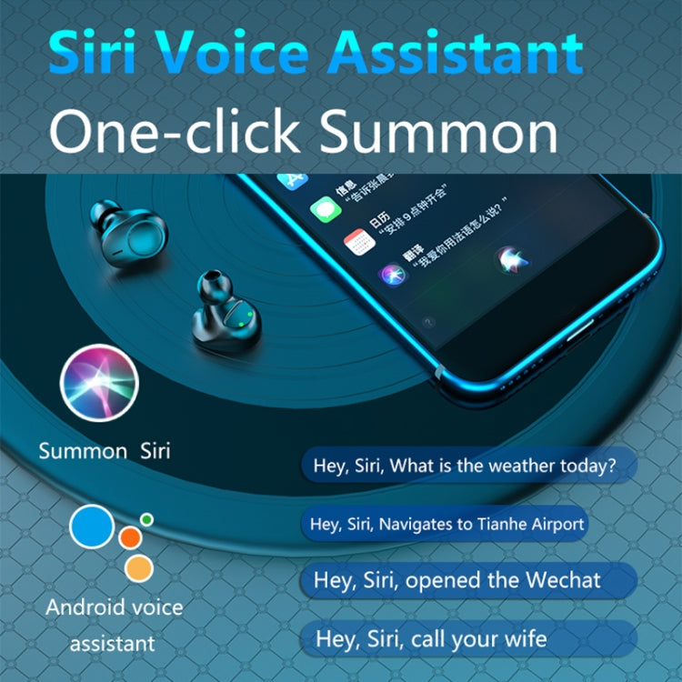 A13 TWS CVC8.0 and DSP Dual Noise Cancelling Touch Bluetooth Earphone with Charging Box, Support ...
