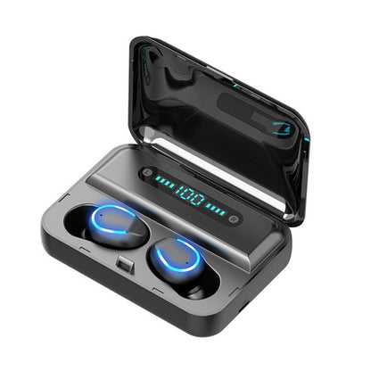 F9-5 Intelligent Noise Cancelling Touch Bluetooth Earphone with Charging Box, Supports Three-scre...