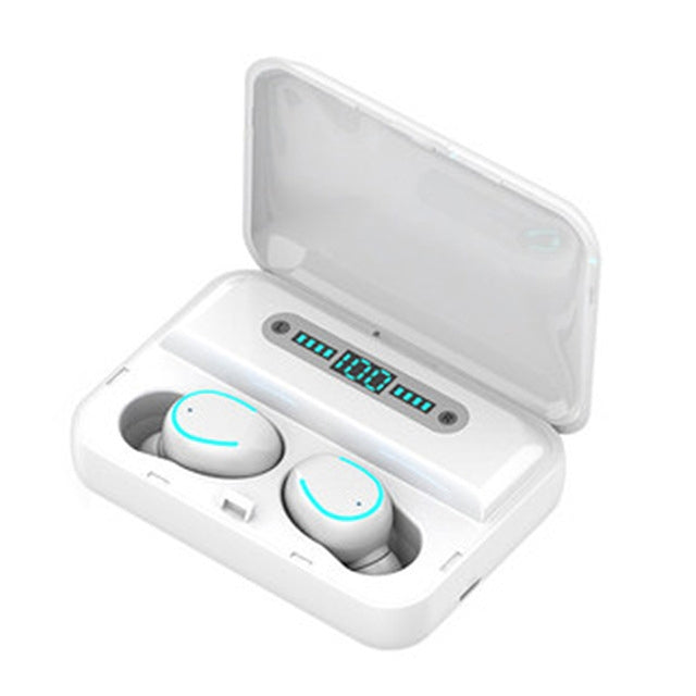 F9-5 Intelligent Noise Cancelling Touch Bluetooth Earphone with Charging Box, Supports Three-scre...