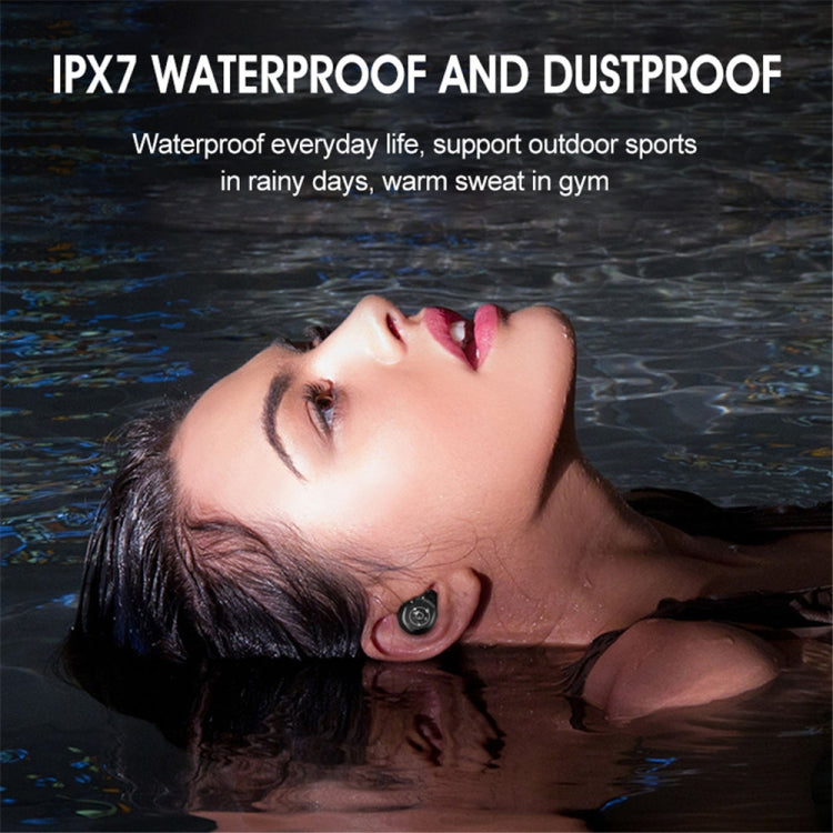 F9-5 Intelligent Noise Cancelling Touch Bluetooth Earphone with Charging Box, Supports Three-scre...