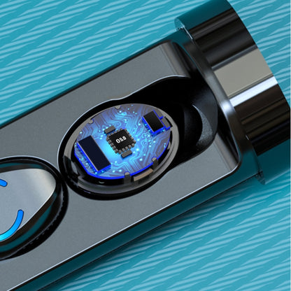 F9-6 TWS CVC8.0 Noise Cancelling Touch Bluetooth Earphone with Pull-out Cylindrical Charging Box,...