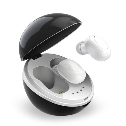 A10 TWS Space Capsule Shape Wireless Bluetooth Earphone with Magnetic Charging Box & Lanyard, Sup...