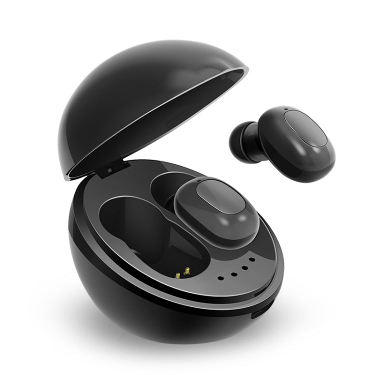 A10 TWS Space Capsule Shape Wireless Bluetooth Earphone with Magnetic Charging Box & Lanyard, Sup...