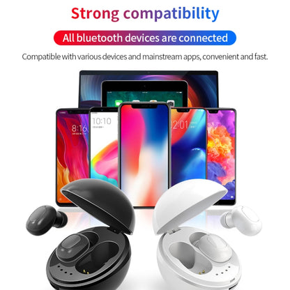 A10 TWS Space Capsule Shape Wireless Bluetooth Earphone with Magnetic Charging Box & Lanyard, Sup...