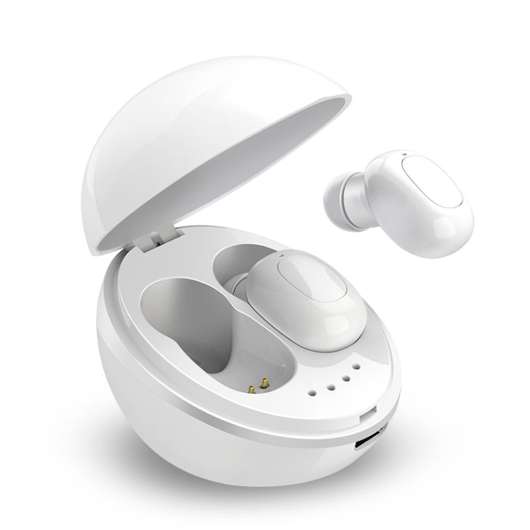 A10 TWS Space Capsule Shape Wireless Bluetooth Earphone with Magnetic Charging Box & Lanyard, Sup...