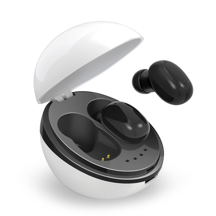 A10 TWS Space Capsule Shape Wireless Bluetooth Earphone with Magnetic Charging Box & Lanyard, Sup...