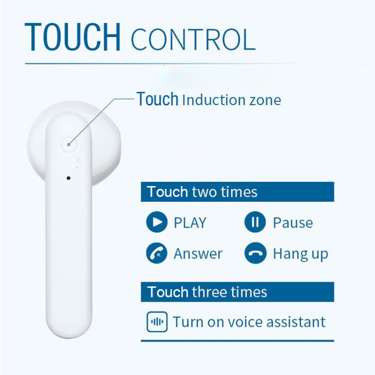 X26 TWS  Bluetooth 5.0 Wireless Touch Bluetooth Earphone with Magnetic Attraction Charging Box, S...