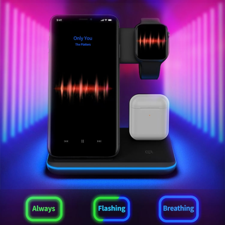 Z5 QI Vertical Magnetic Wireless Charger for Mobile Phones & Apple Watches & AirPods / Xiaomi Red...