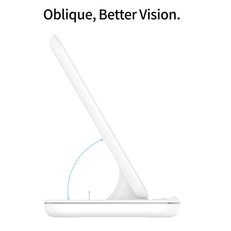 Z5 QI Vertical Magnetic Wireless Charger for Mobile Phones & Apple Watches & AirPods / Xiaomi Red...