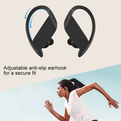 b10 TWS Bluetooth 5.0 Hanging Ear Wireless Bluetooth Sports Earphone with Magnetic Charging Box, ...