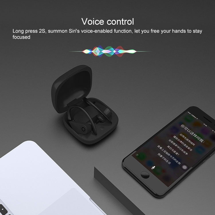 b10 TWS Bluetooth 5.0 Hanging Ear Wireless Bluetooth Sports Earphone with Magnetic Charging Box, ...